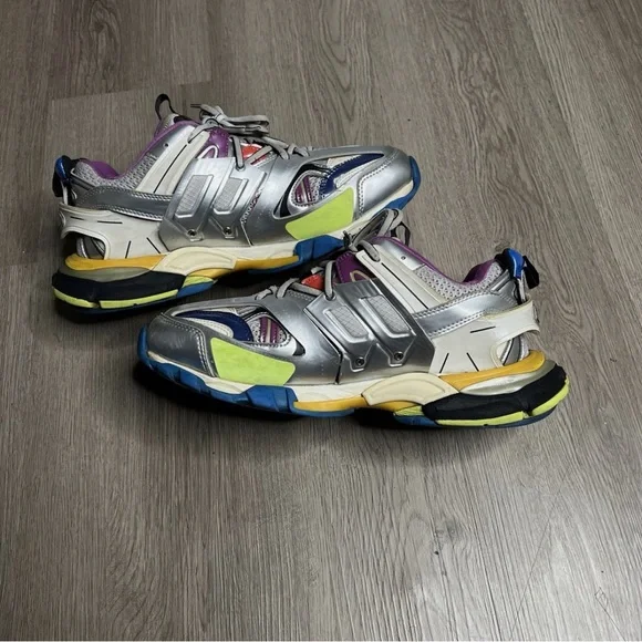 Balenciaga Multicolor Track Sneakers size 42 - Picture 2 of 5